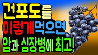 The effect of raisins on cancer and heart disease! [English subtitles]