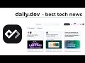 daily.dev review | a tech news chrome extension and community for Developers