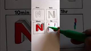 N word drawing