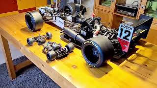 Tamiya F103 1/10 Chassis vs Yankee 1/4 F1 Chassis