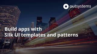 Build Apps with standard templates and patterns