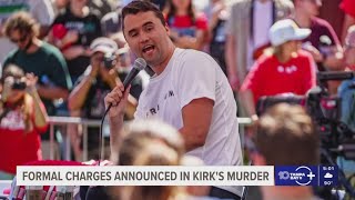 Suspect in Charlie Kirk killing charged with aggravated murder, prosecutors say