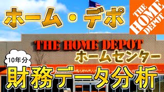 【財務諸表分析】コロナでボロ儲け！米国でホームセンターを営むホームデポの財務諸表データを分析 (HD) 米国株