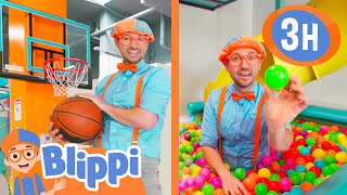 Ball Pit And Basketball FUN! |  Blippi and Meekah Best Friend Adventures | Educational Videos