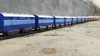 Longest Indian Railways Train Coupling with Shan-E-Punjab and Rajdhani Express Coaches