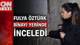 Fulya Öztürk, 'Az Hasarlı' kararı verilen binayı yerinde inceledi