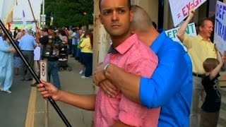 Raw: Demonstrators Gather Outside KY Courthouse