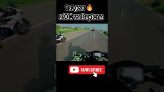 kawasaki z900 vs Daytona 675🔥#kawasaki #shorts #rider #z900