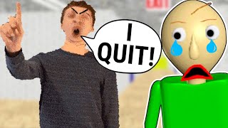 The Principal Is GONE FOREVER! | Baldi's Basics