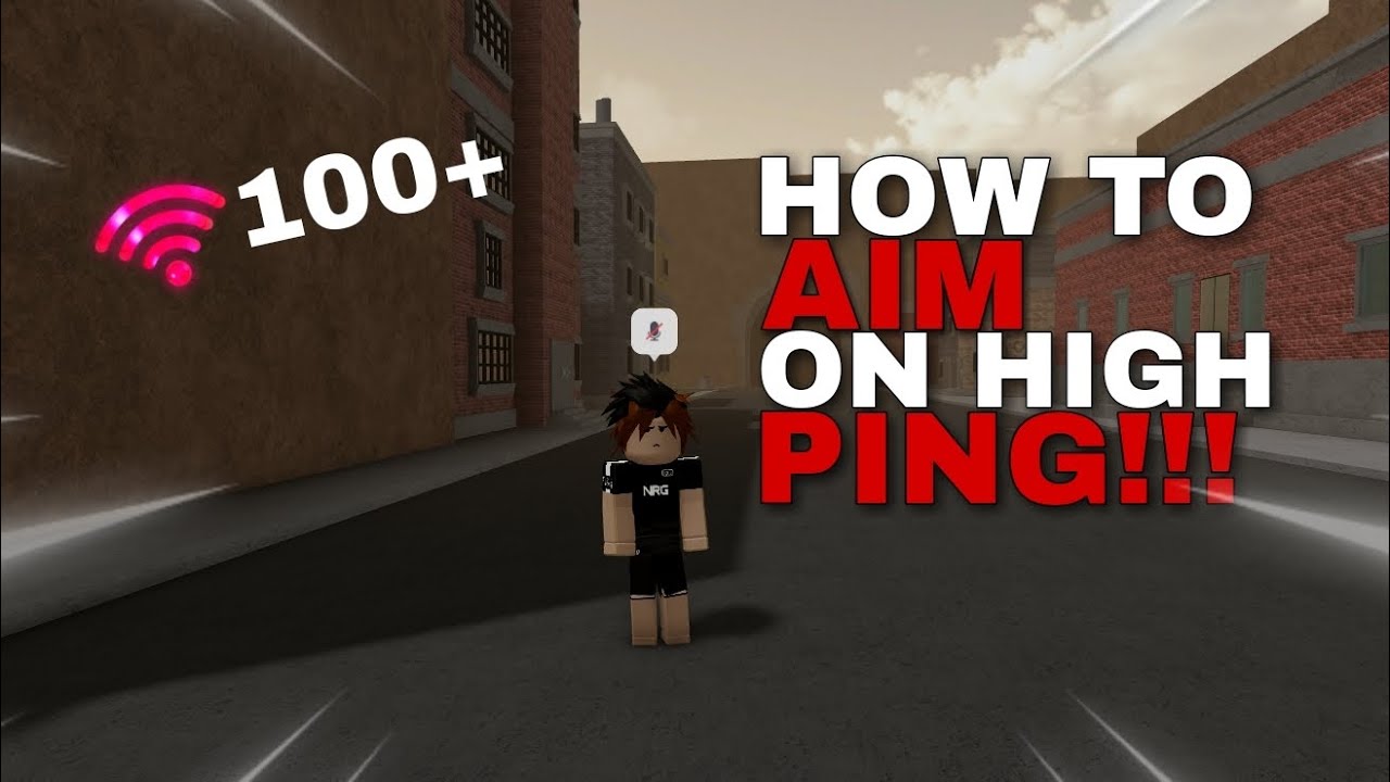 How To Aim On High Ping In Da Hood Youtube