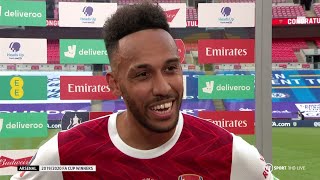"I will enjoy tonight for sure!" Pierre-Emerick Aubameyang on FA Cup final success