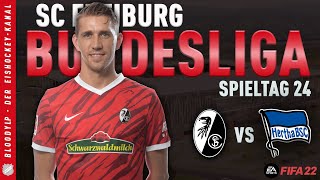 FIFA 22 [Deutsch] ⚽️ #024 - SC Freiburg - Hertha BSC ★ Bundesliga Saison [4K]