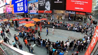 ⁴ᴷ⁶⁰ Walking NYC : Times Square and Hell's Kitchen (March 30, 2019)