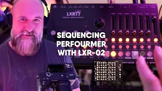 Sequencing a Dubtechno track on Vermona Perfourmer with LXR-02 | 59 Perlen