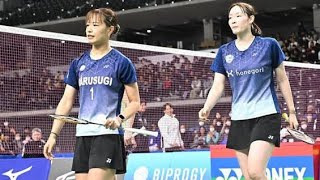 【バドミントン】「フクマツ」ワールドツアー初Ｖ、福島由紀＆松本麻佑組が世界４位の中国ペア撃破