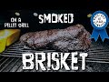 How to Smoke A Brisket On A Pellet Grill (Lexington Pitboss 540)