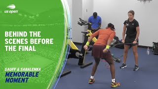 Gauff and Sabalenka Behind The Scenes Before the Final | 2023 US Open