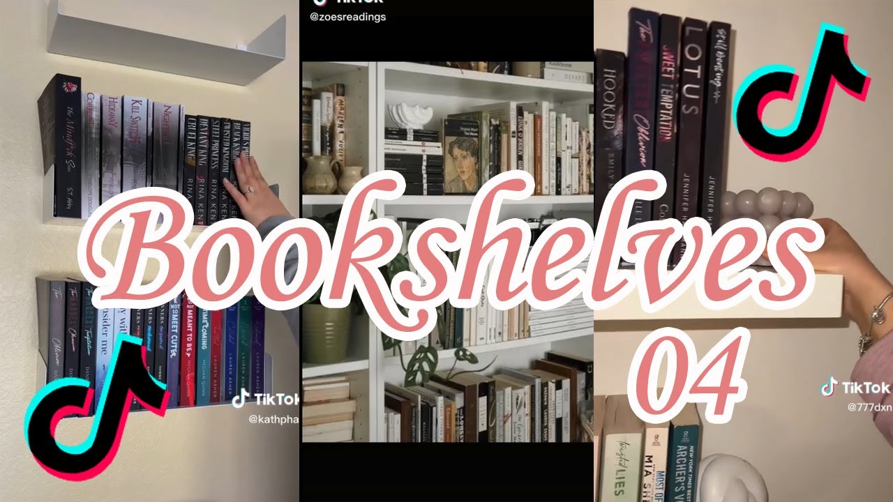 Booktok Compilation Bookshelves 04 Youtube