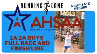 New Alabama Record 🚨 - 1A 2A Boys AHSAA XC State Championships 2023