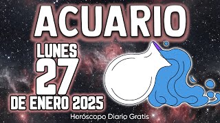 DETENTA YA❗️ ALGUIEN PREPARA UNA MALDAD🤬 acuario ♒ Horóscopo diario 27 DE ENERO 2025 🔮 horóscopo