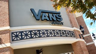 VANS OUTLET STORE SNEAKERS WALKTHROUGH