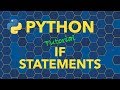 Python If Statements