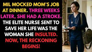 My MIL Mocked My Mom's Job At The Dinner - 3 Weeks Later Mom Showed Up At Her Door To Clean Her Mess