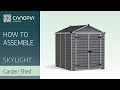 How to Assemble A Garden Shed SkyLight™ 6' Series | Canopia [FULL GUIDE]