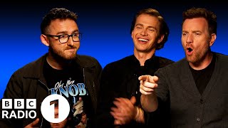 "NOB!" 😂 Ewan McGregor and Hayden Christensen on Obi-Wan Kenobi, Darth Vader and... Ali's t-shirt!?