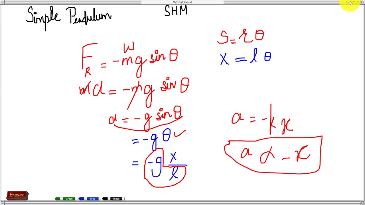 Simple Pendulum #Simple Harmonic Motion #Time Period Of Pendulum - YouTube