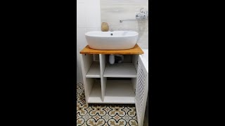 ТУМБА В ВАННУЮ ЗА 3500 РУБЛЕЙ | DIY HOW TO BUILD A BATHROOM VANITY