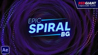 Animated Spiral Background with Trapcode Form - After Effects Tutorial