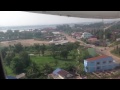 lao airlines plane landing in savannakhet atr 72