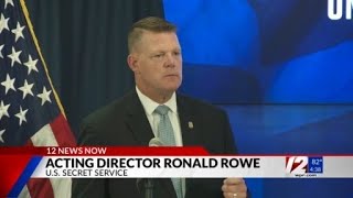 Acting director of secret service held news conference after attempted assassination