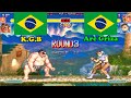 #fightcade Super Street Fighter 2 Turbo ➤ K.G.B (Brazil) vs Arc Griza (Brazil) 슈퍼 스트리트 파이터 2 터보