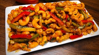 রেস্টুরেন্টের ক্যাশুনাট সালাদ রেসিপি।Bangladeshi Chinese Restaurant Style Cashew Nut Salad Recipe