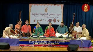 An exclusive concert on Senkottai Sri Avudai Akkal's compositions - R R Sabha Concerts.