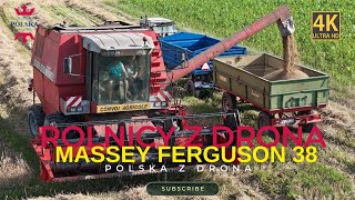 ROLNICY Z DRONA - MASSEY FERGUSON MF 38 |4K