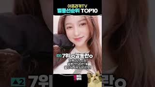 아프리카TV 별풍선🎈 순위 TOP10  ㄷㄷ 👩👦👩‍🦲😎👧 / 2023년 9월