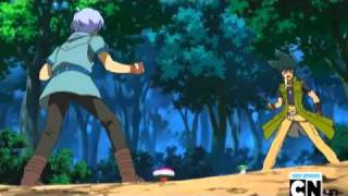 Beyblade Metal Fusion - Hyoma vs Kyoya