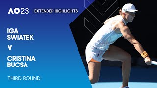 Iga Swiatek v Cristina Bucsa Extended Highlights | Australian Open 2023 Third Round