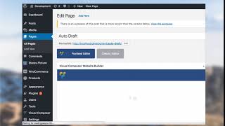 Visual Composer Website Builder Free Version | Backend Editor