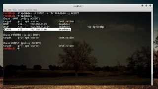 Computer Networking Tutorial - 40 - iptables Firewall Rules