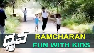 Ramcharan Fun With Kids on Dhruva Movie Sets || Making Video || Rakul Preet Singh ,Aravind Swamy