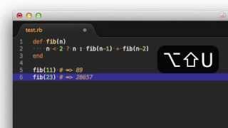 Sublime Text - Ruby Markers