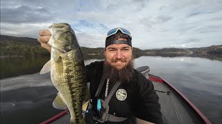 CATCHING BASS IN 100 FEET OF WATER￼ (no live scope needed)