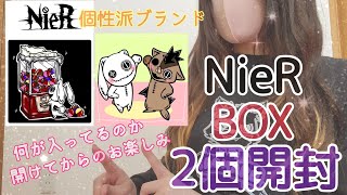 【個性派ブランドNieR】♠BOX2個開封動画♦️福袋♣️