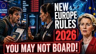 Europe’s New Entry Rules 2026 Will Surprise Travelers