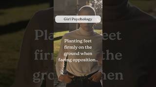 Planting feet firmly on the ground when facing opposition【Girl Psychology】#shorts #facts #psychology