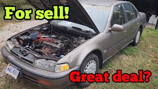 Project Mistake: Budget F23A Swapped Honda Accord CB7 Is FOR SALE!